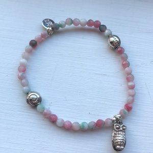 Good Charma Silver Owl charm Bracelet